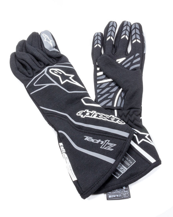Tech 1-Z Glove Black / White X-Large