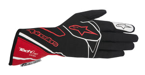 Tech 1-Z Glove Black / Red X-Large