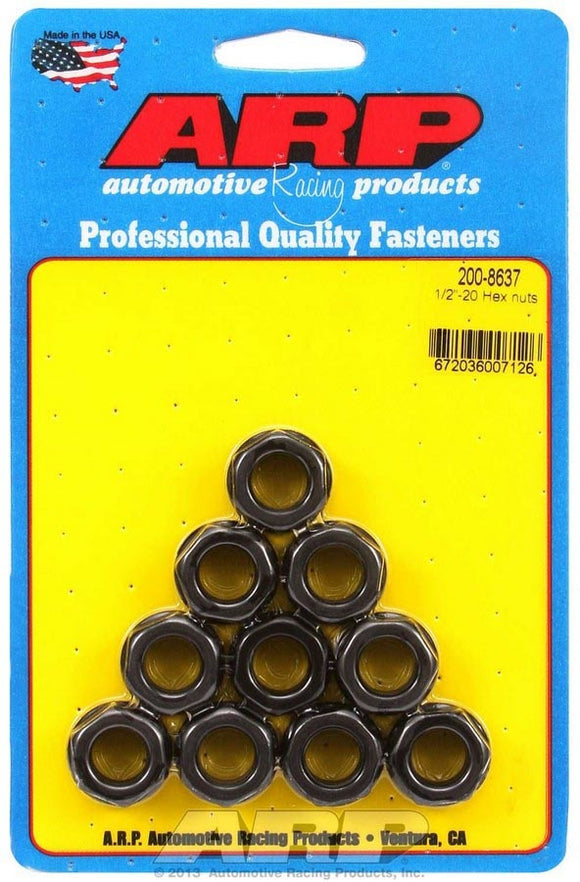 Hex Nuts - 1/2-20 (10) 