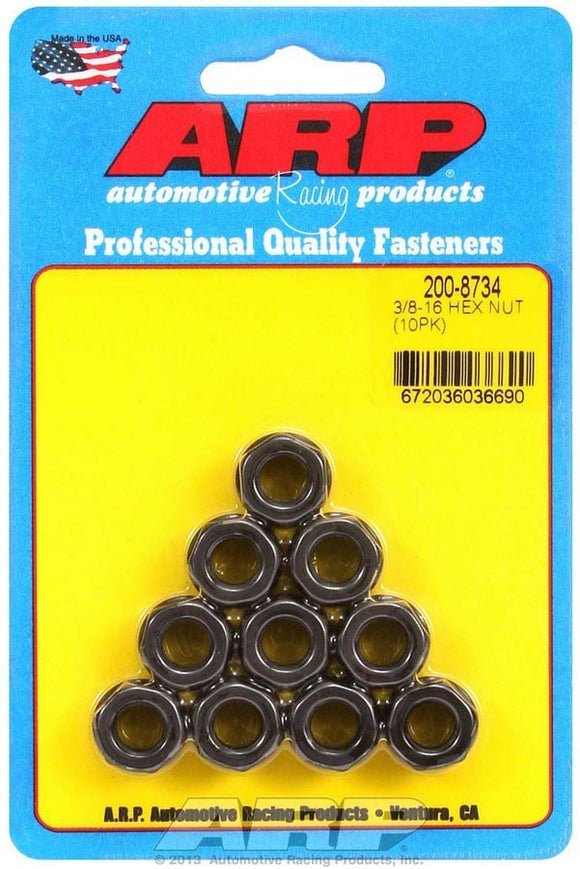 Hex Nuts - 3/8-16 (10) 