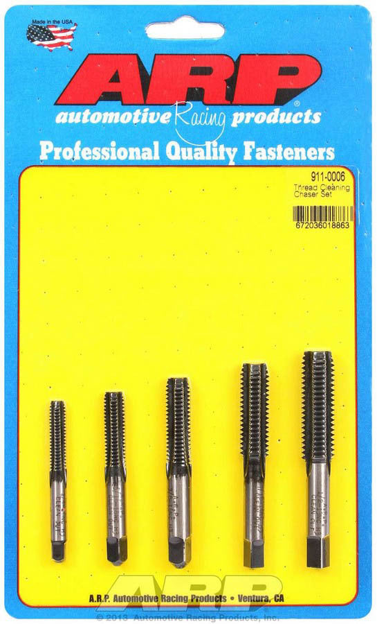 Thread Cleaning Tap Set 5pc.